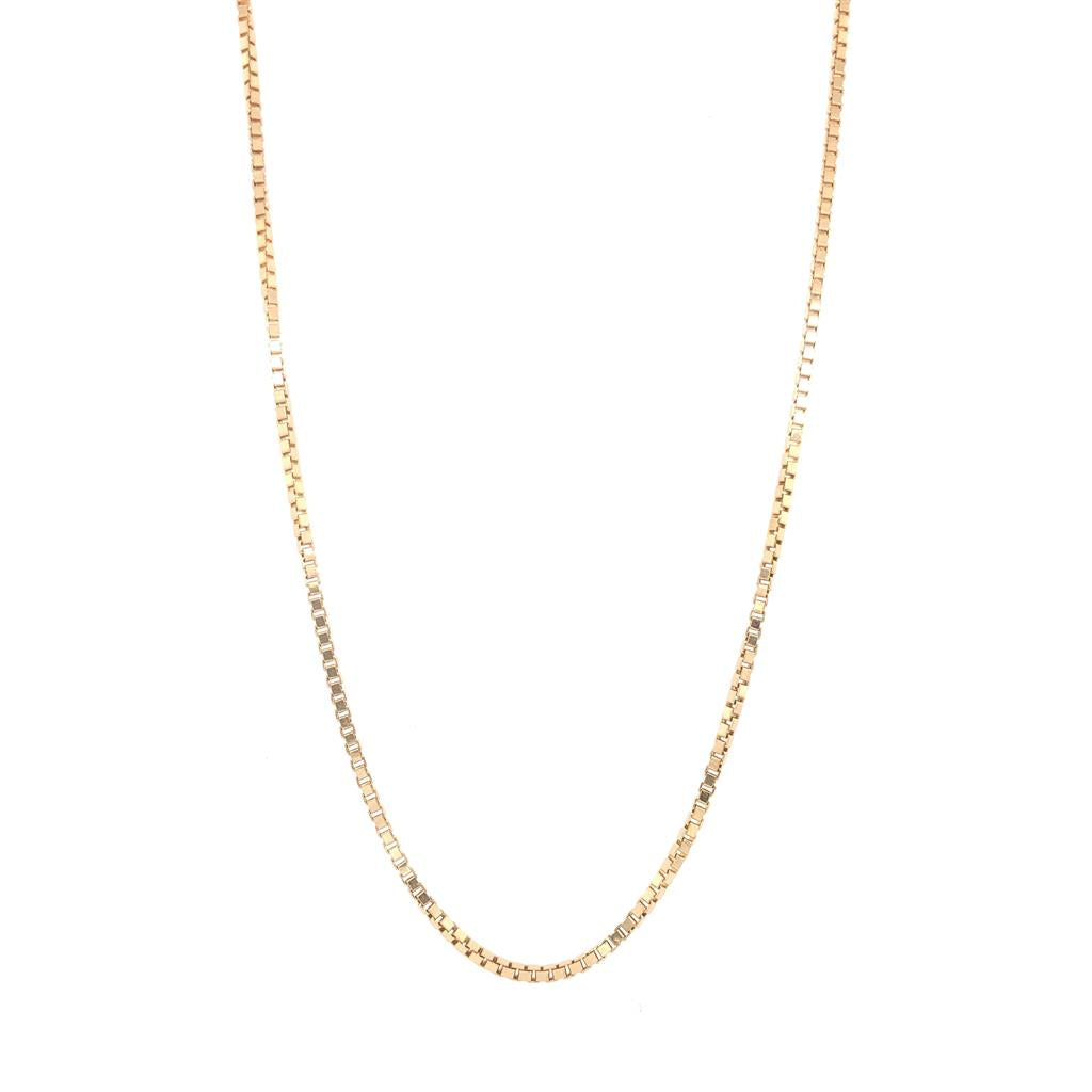 Estate 14K Box Chain