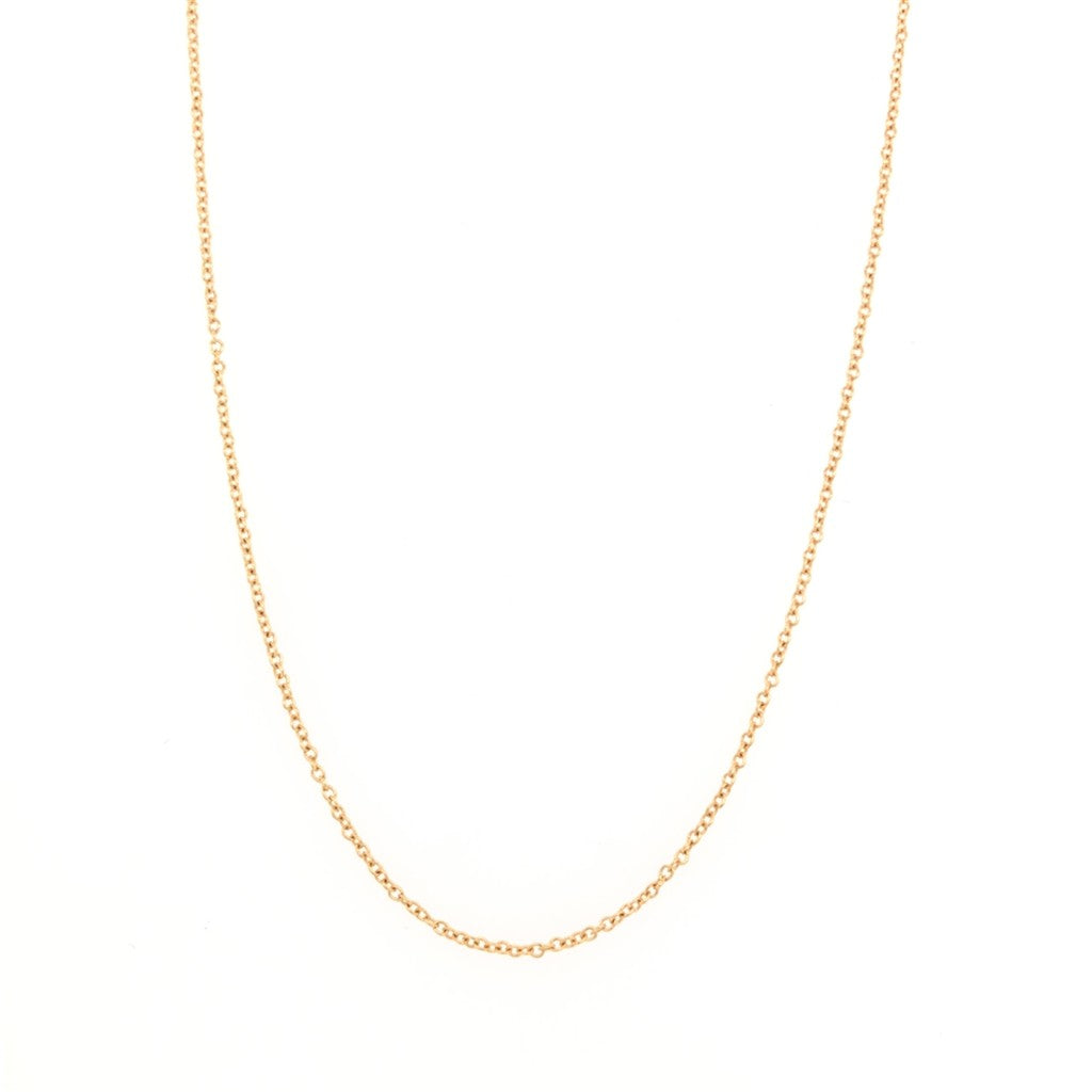 Rolland's Design Yellow Gold 16" Rolo Chain