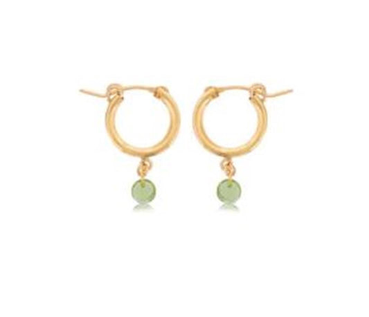 Dee Berkley Peridot Drop Earrings