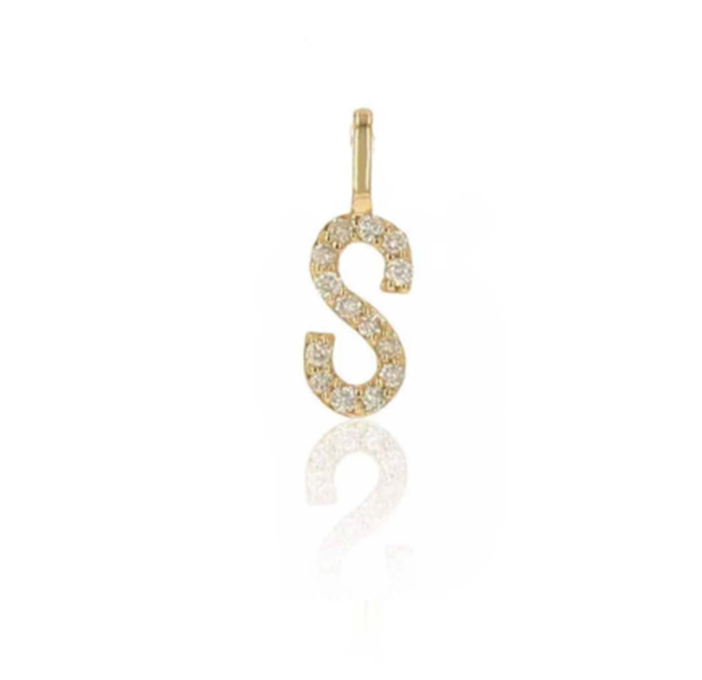 Rolland's Designs Diamond "S" Charm