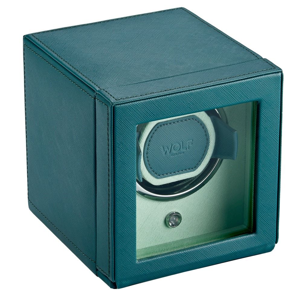 WOLF Cub Single Watch Winder With Cover