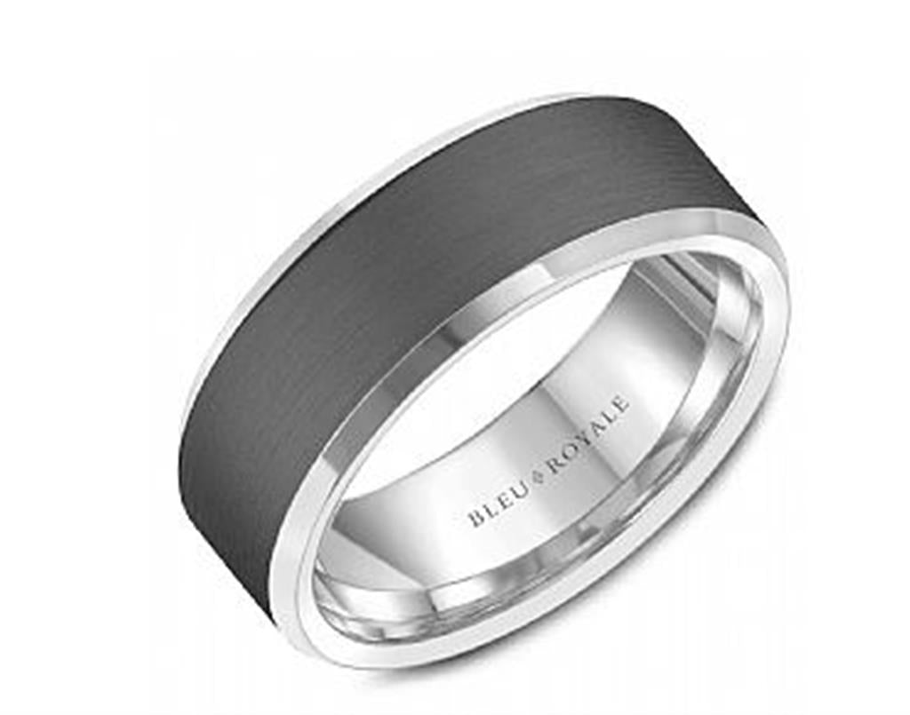 Bleu Royale Wedding Band