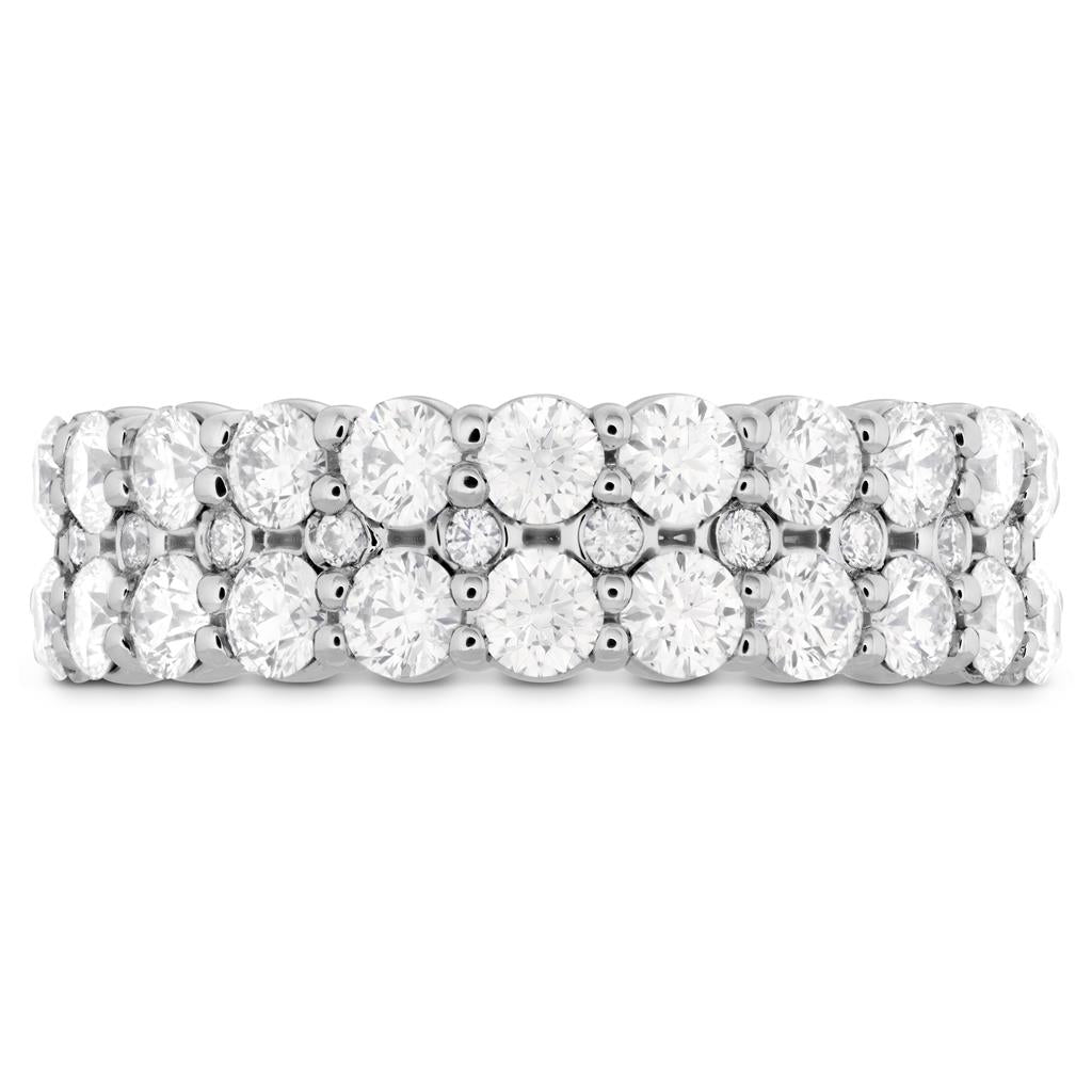 Heats On Fire Classic Row Double Diamond Band