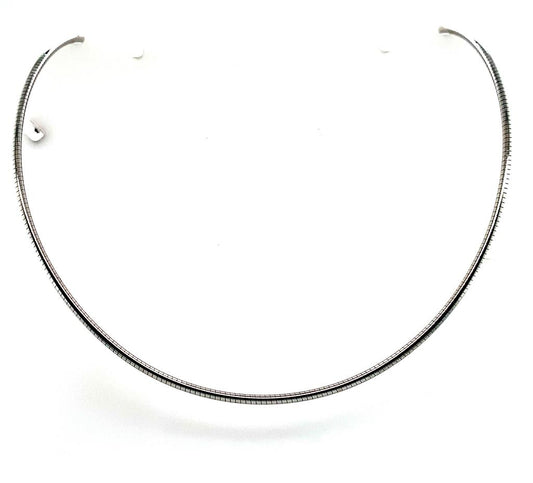 Estate 14K Round Omega Chain