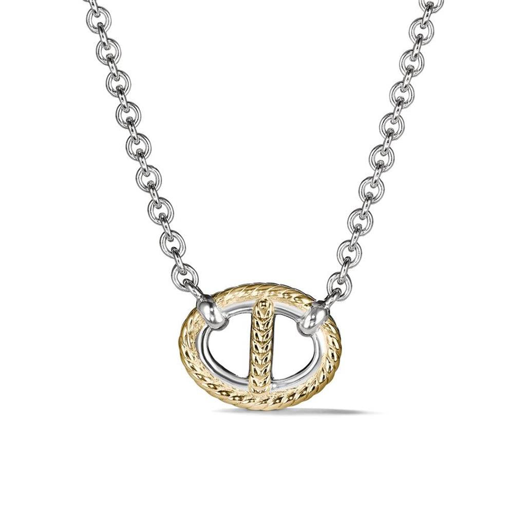 Judith Ripka Vienna Single Link Necklace Pendant