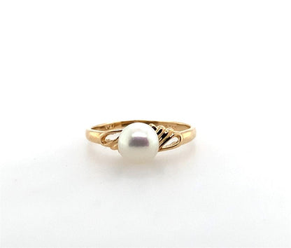 Estate 14K Pearl Ring