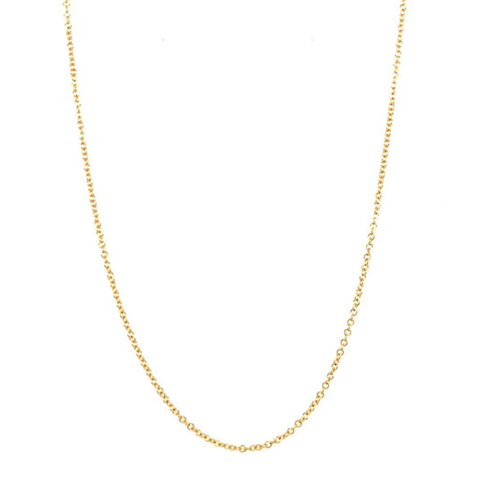 Estate 18K Gold Tiffany & Co. Cable Chain