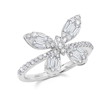 Shy Creation Diamond Butterfly Ring