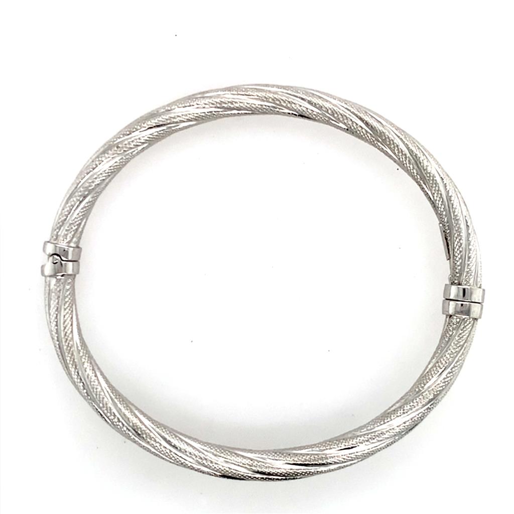 Estate Twisted Bangle Bracelet