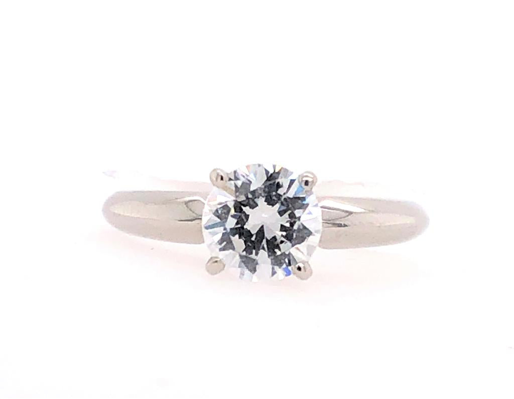 Estate Platinum Solitaire Setting