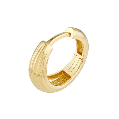 Rolland's Designs 14K Gold Hoops