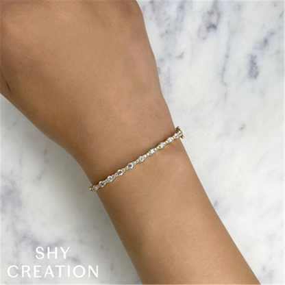 Shy Creation Diamond Bangle