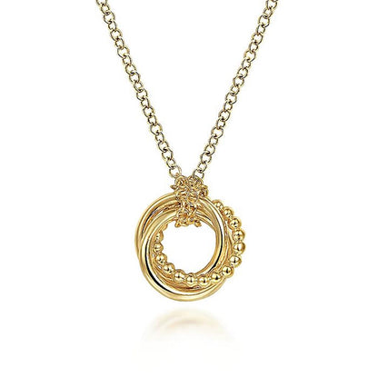 Gabriel Interlocking Circles Pendant