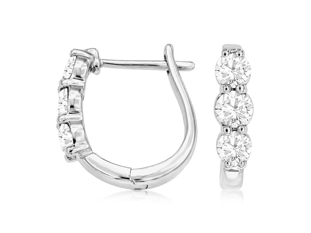 Rolland's Designs 14k Gold Huggie Earrings