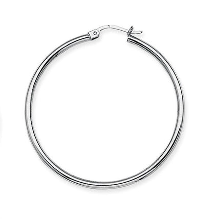 Rolland's Designs 14K Gold Round Tube Hoops 2x40mm
