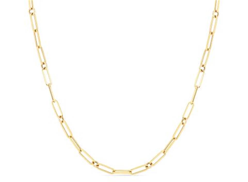 Roberto Coin Paperclip Necklace