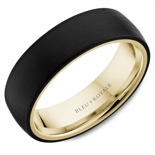 14K Yellow Gold Wedding Band