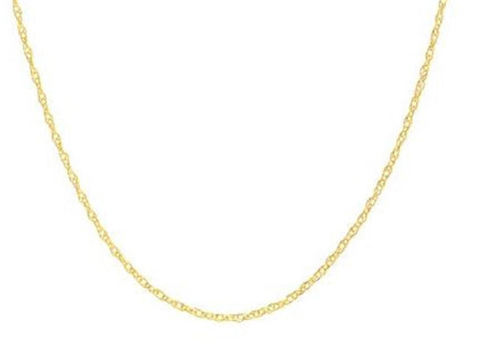 14K Yellow Gold Rope Chain