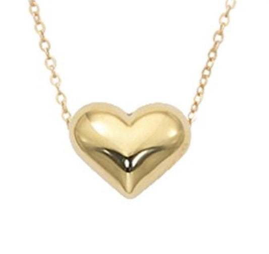 Carla Puffed Heart Pendant