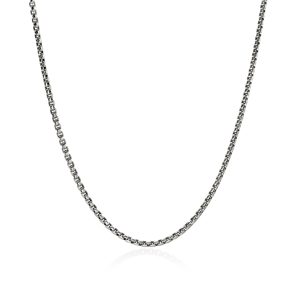 John Hardy 22" 2.7Mm Silver Box Chain Necklace