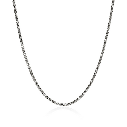John Hardy 22" 2.7Mm Silver Box Chain Necklace