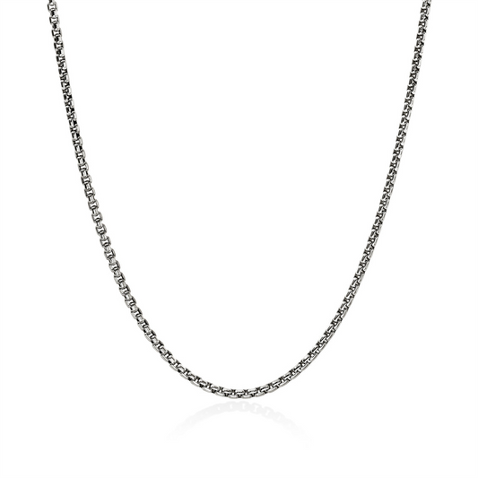 John Hardy 22" 2.7Mm Silver Box Chain Necklace