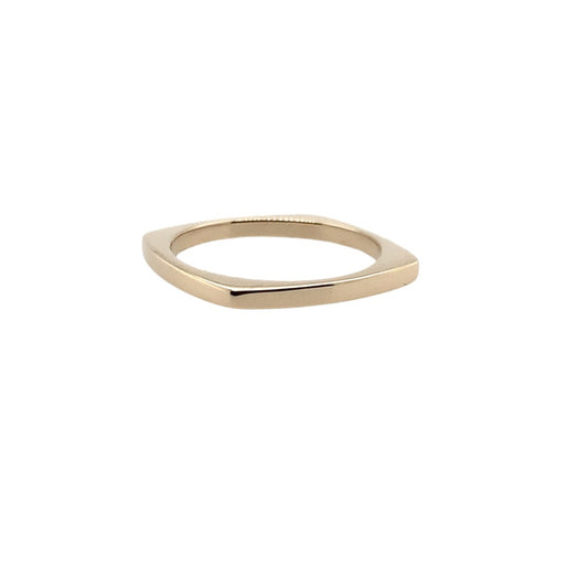 Estate Gold Square Shaped Ring