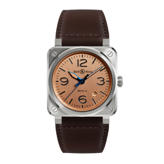 Bell & Ross 41Mm Copper Dial BR 03