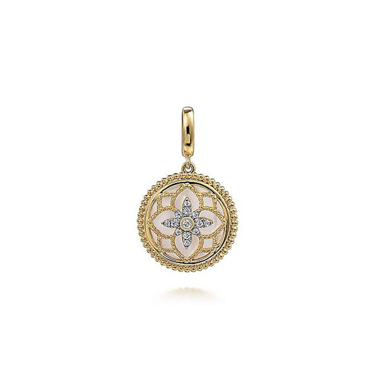 Gabriel 14k Yellow Bujukan Pendent