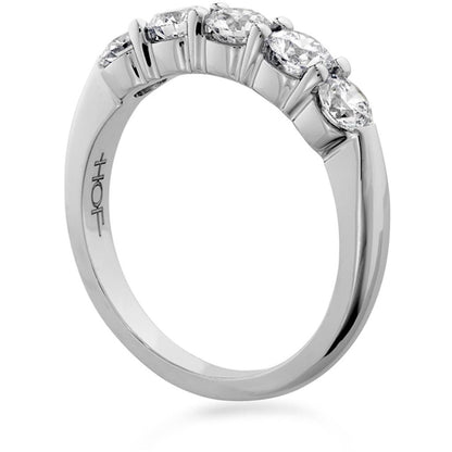 Hearts On Fire 5-Stone Diamond Band