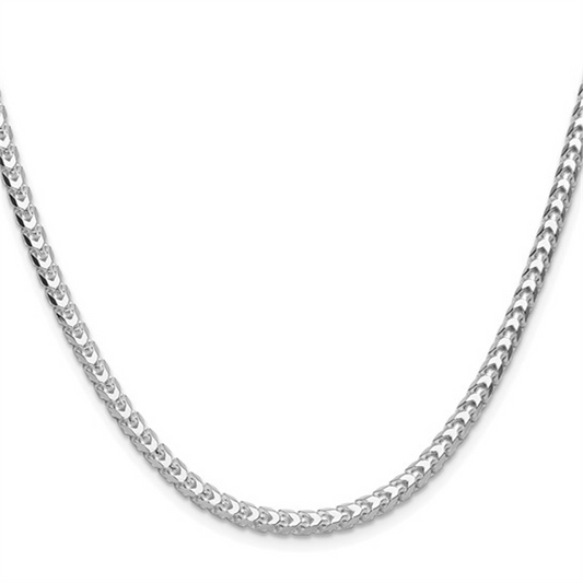 Rolland's Designs Sterling Silver 22 Inch Franco Chain