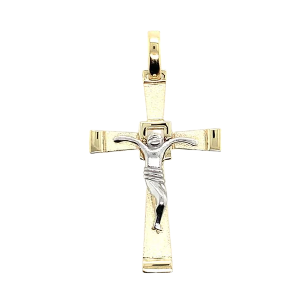 Rolland's Designs 14K Gold Cross Pendant