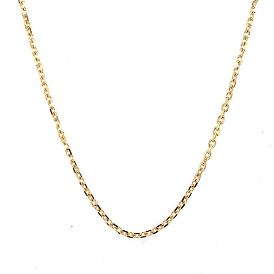 Rolland's Design Yellow Gold Cable Chain