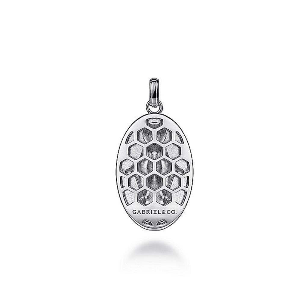 Gabriel Sterling Silver Virgin Mary Pendant