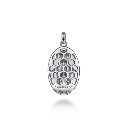 Gabriel Sterling Silver Virgin Mary Pendant