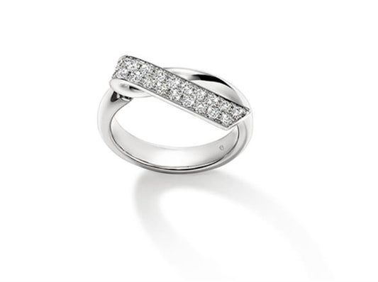 Hearts On Fire Inside/Out Pave Diamond Flip Fashion Ring