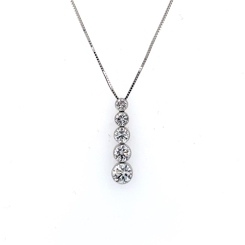 Rollands Design Lab Grown Diamond Drop Necklace Pendant