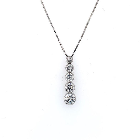 Rollands Design Lab Grown Diamond Drop Necklace Pendant