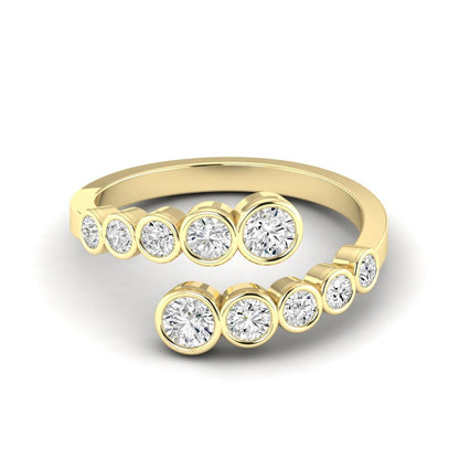 Everlee 1.00ct Lab Grown Diamond Bypass Ring