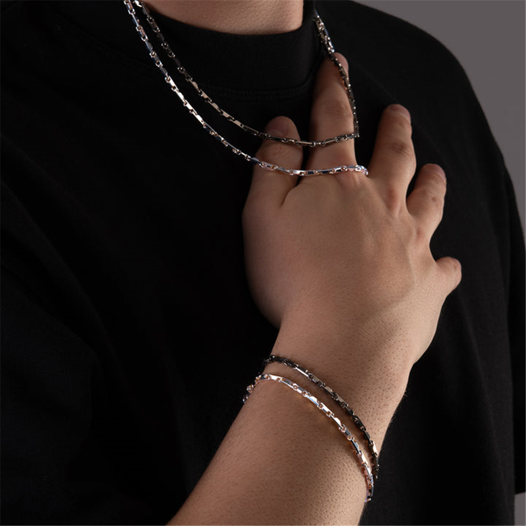 Desmos Sterling Silver Bracelet