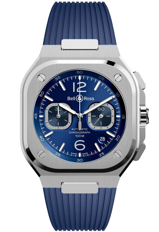 Bell & Ross BR 05 CHRONO BLUE STEEL 42MM