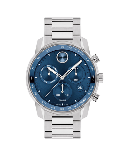 Movado Bold Verso 44Mm Quartz Chrono