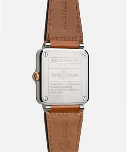 Bell & Ross BR-03 White Steel & Gold 41MM