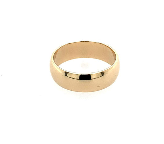 Estate 14K Yellow Gold Wide Band