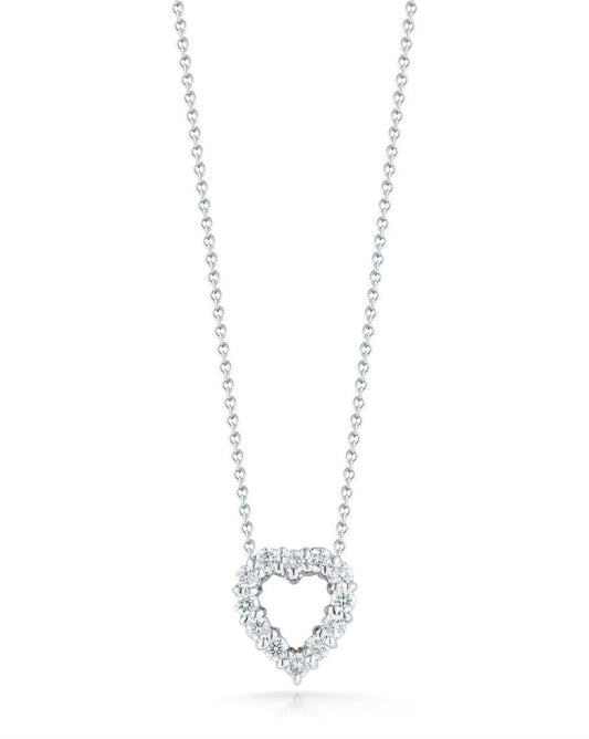 Roberto Coin Diamond Heart Pendant