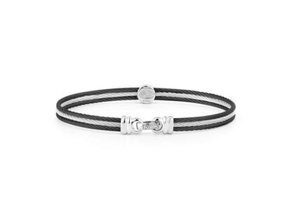 Alor Noir Single Station Diamond Bracelet