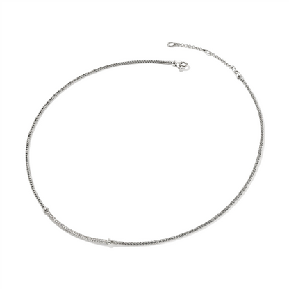 John Hardy Essential Pave Necklace