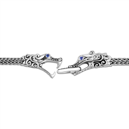 John Hardy Naga Bracelet with Black Sapphire and Spinel