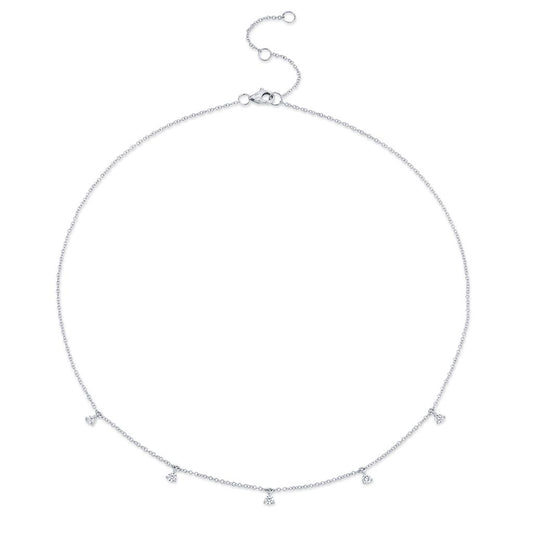 Shy Creation Dangle Station Necklace