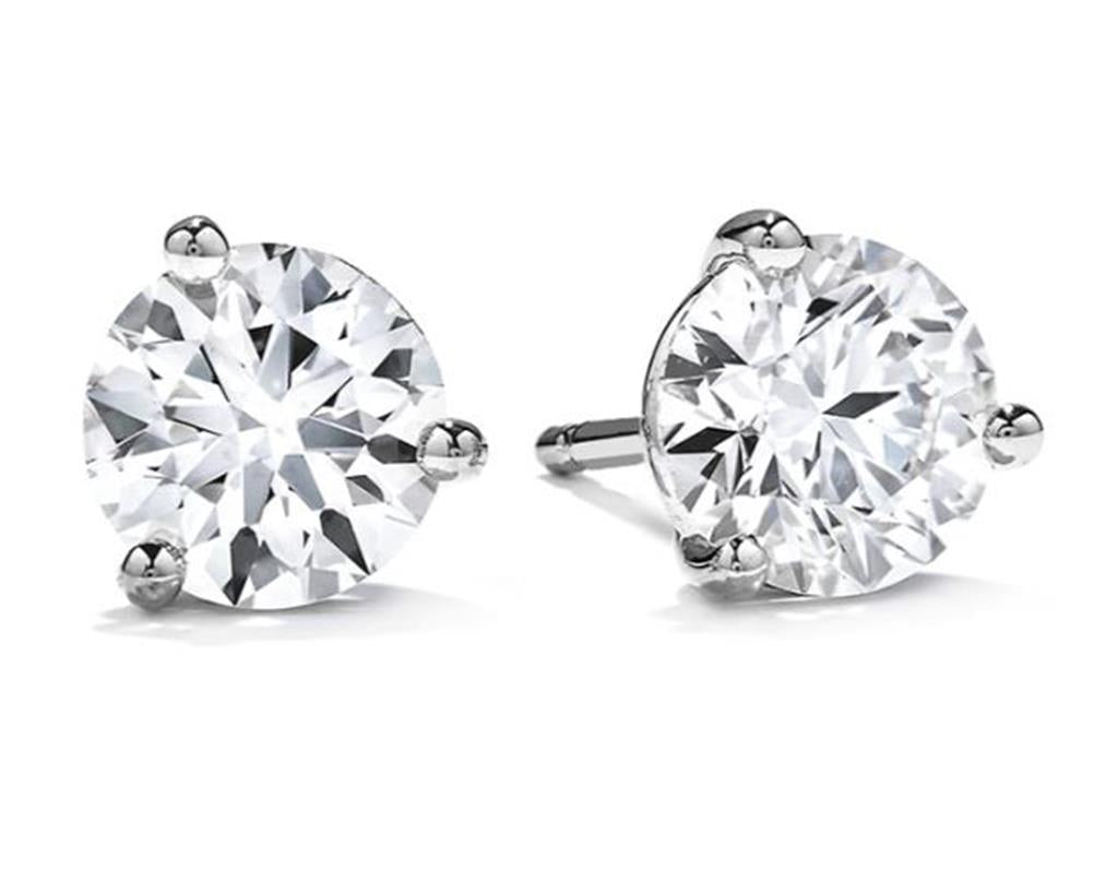 Hearts on Fire Diamond Earrings- 0.40 Cts